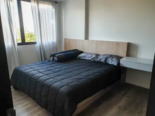For rent, G Condo Sriracha, 8th floor, mountain view, fully furnished, ready to move in immediately. If interested, hurry and reserve now. Don't miss