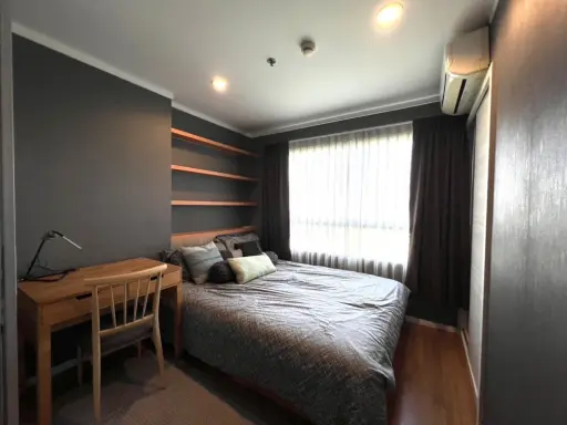 Condo for rent, Lumpini Park Rama 9-Ratchada, 10th floor, beautiful decorated room, modern style Not booking is a big mistake. Hurry up.