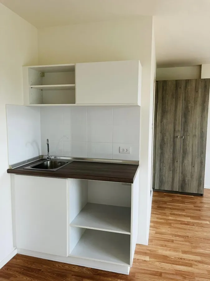 For sale Lumpini Ville Phra Nang Klao-River View, good view, airy, comfortable, empty room, don't miss out on room renovations.