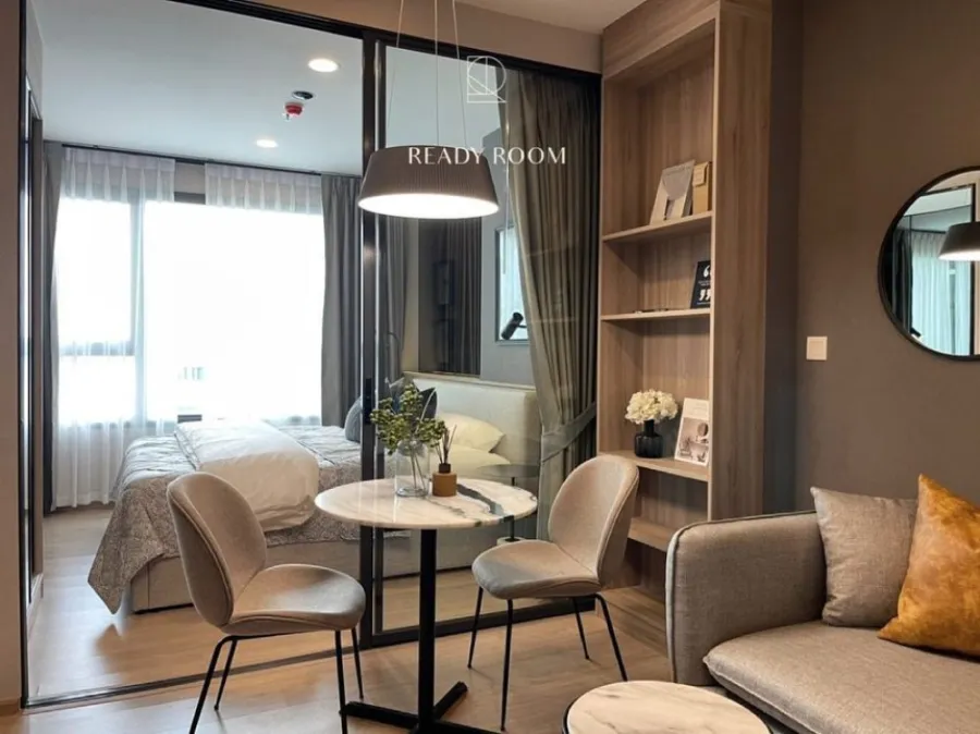 Condo for rent, Chewathai Kaset Nawamin, beautiful view, fully furnished, ready to move in Partition room