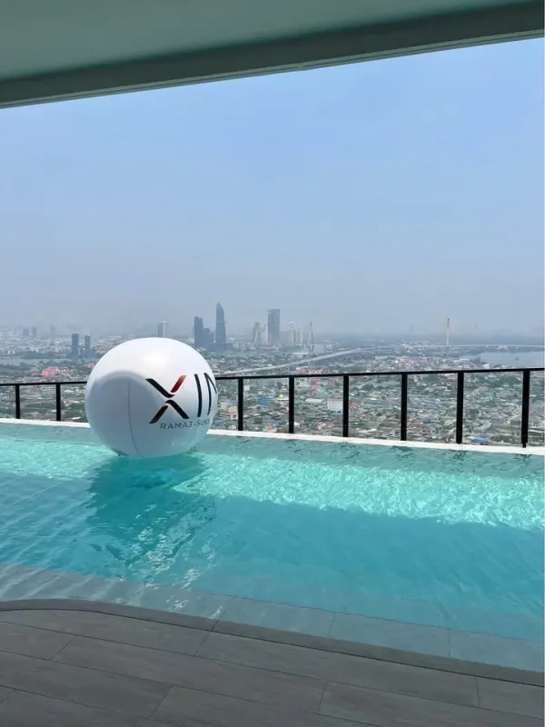 ขายดาวน์คอนโด XIM Rama3-Suksawat ห้อง Loft ชั้น 34 ได้วิวสูง มาพร้อมสิ่งอำนวยความสะดวก ซื้อเลย