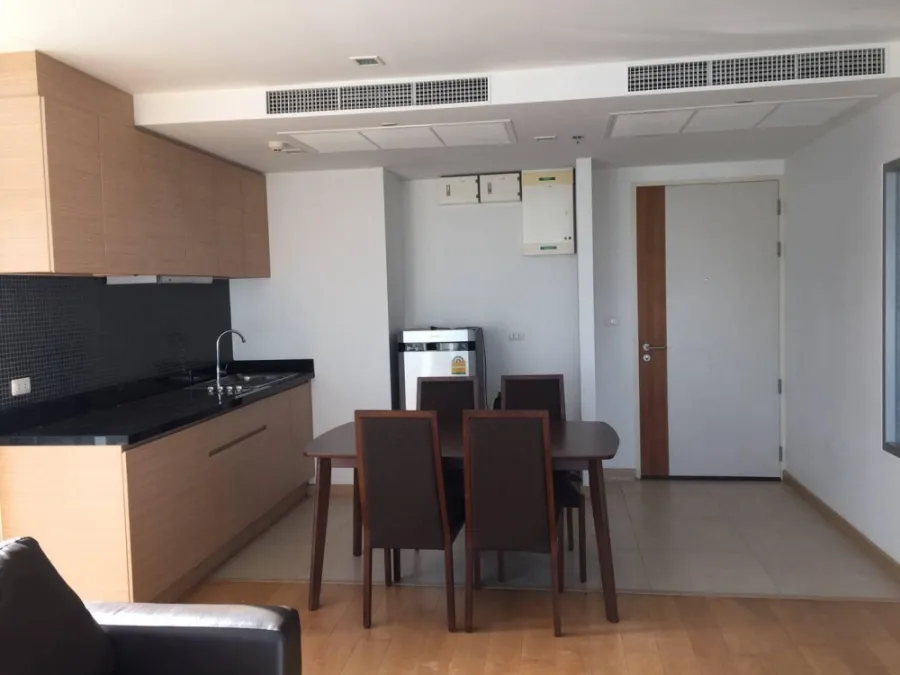 Condo for rent, Vertic Rama 4 - Siam, 2 bedrooms, 2 bathrooms, corner room, ready to move in, convenient transportation, don't miss it!