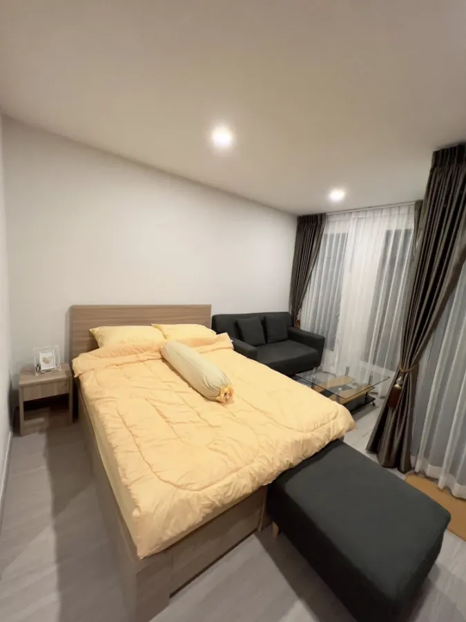 ให้เช่า Aspire Asoke - Ratchada ห้องสตูดิโอ มาพร้อมเฟอร์นิเจอร์และสิ่งอำนวยความสะดวกครบครัน จองเลย