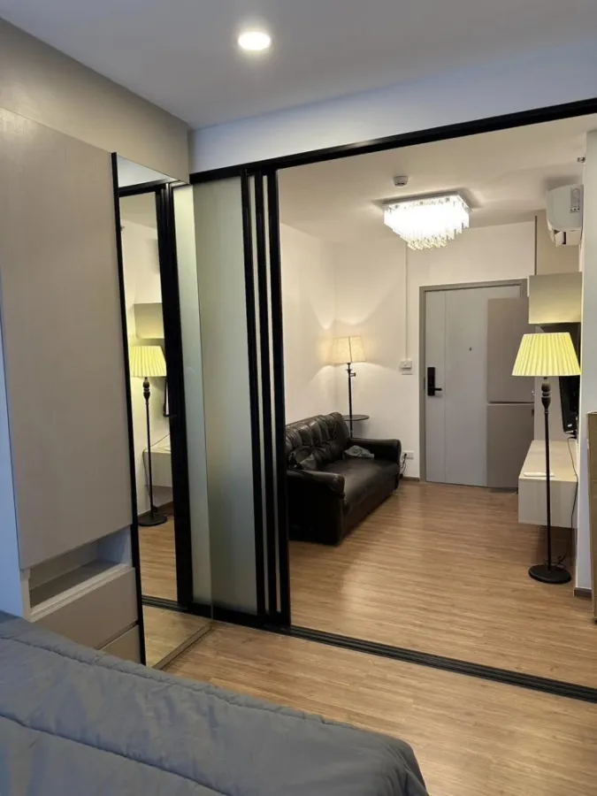 For rent: The Origin Ram 209 Interchange, 12th floor, city view, fully furnished room, ready to move in, book now, urgently.