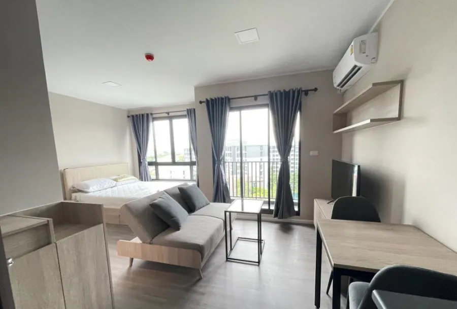 D Condo Hideaway รังสิต ให้เช่า ห้องสตูดิโอ วิวสวย มองเห็นสระว่ายน้ำแจ่มๆ แถมเฟอร์ครบสุดๆ จองด่วนจ้า