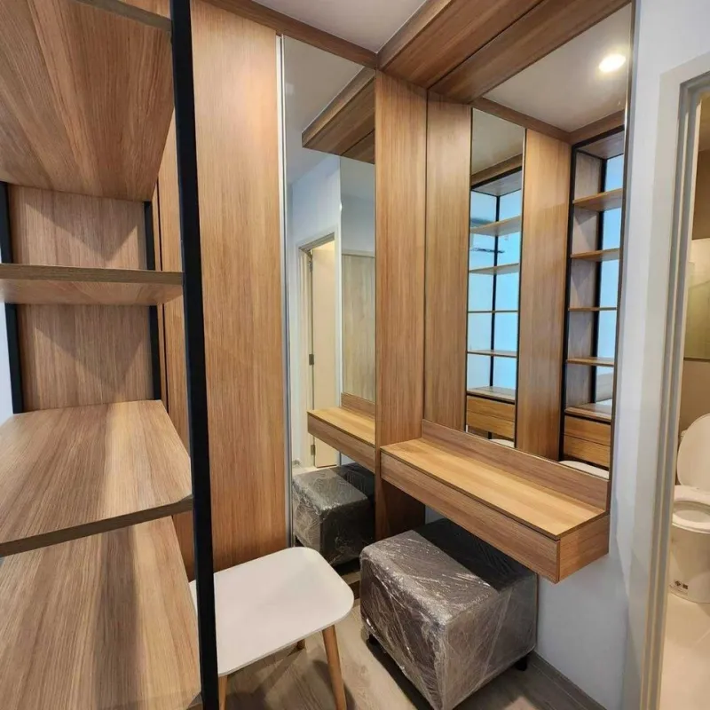 ให้เช่าคอนโด NUE Noble Centre Bangna ห้องพร้อมอยู่ เฟอร์นิเจอร์พร้อม เครื่องใช้ไฟฟ้าครบ อย่าพลาด