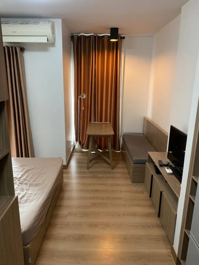 For rent Chapter One The Campus Kaset, 3rd floor, new room. Fully equipped with electrical appliances. Book now. Don't be late.