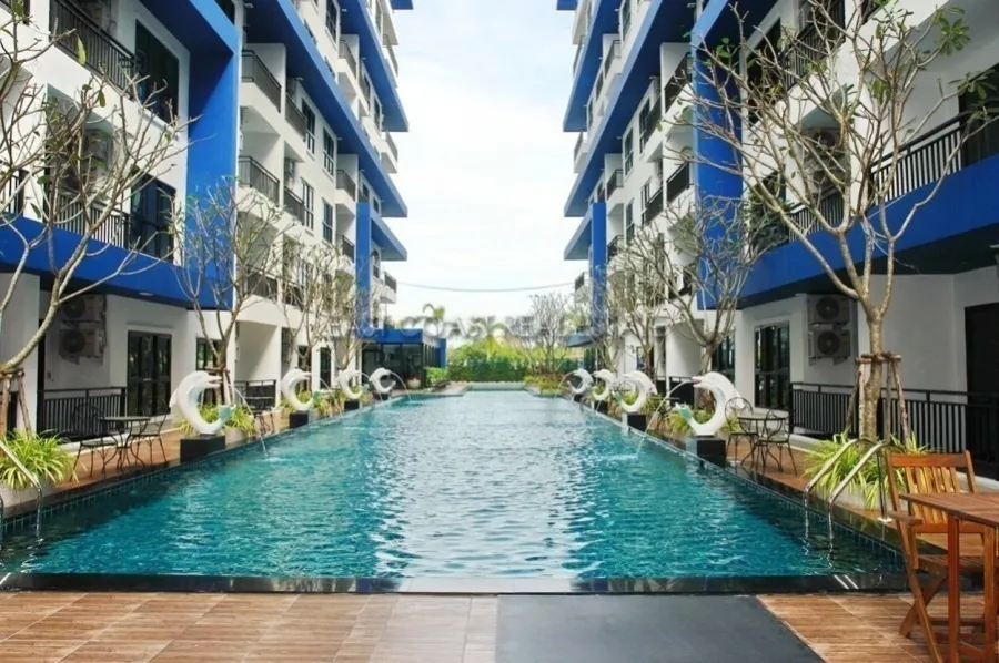ขาย The Blue Residence 1 ห้องนอน 1 ห้องน้ำ บิวท์อินเฟอร์นิเจอร์อย่างดี เดินทางสะดวก จองเลย