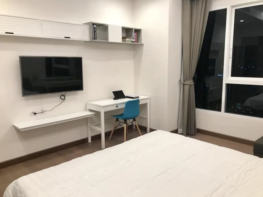 Sell/rent Supalai Elite @ Phayathai, the room is perfectly decorated. It's very comfortable to look at. Hurry up to reserve now.