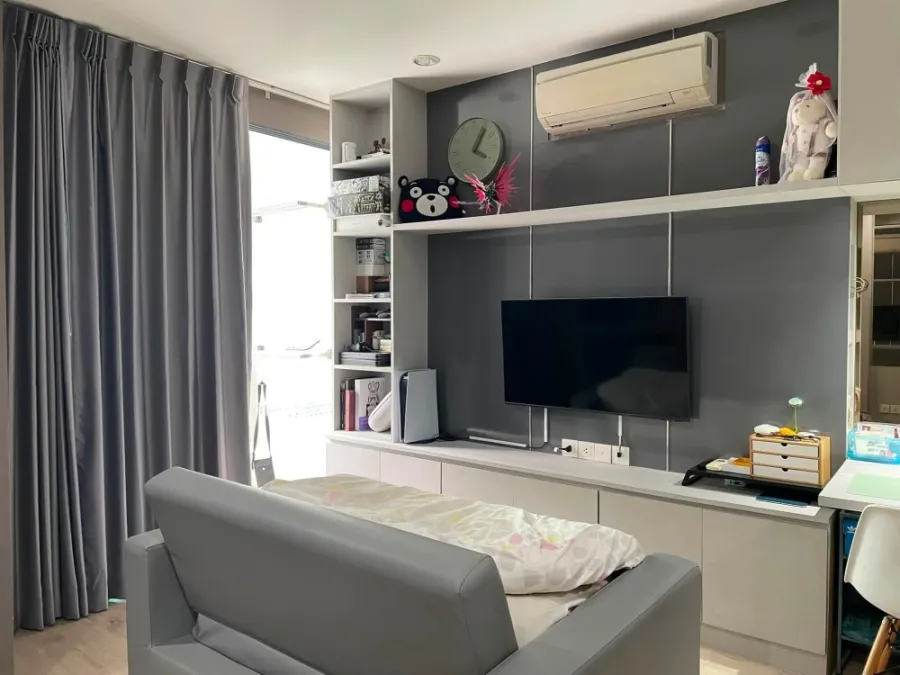 For rent: Ideo Q Chula–Samyan 1-bedroom apartment, fully furnished with appliances. Book now!