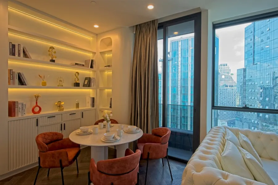 ขายคอนโด ดิ เอส สุขุมวิท 36 ห้องแต่งน่าอยู่ บิ้วอินท์จัดเต็ม Fully Furnished ลากกระเป๋าเข้าอยู่ได้