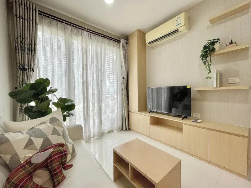 For rent/sale Fhe mark ratchada -airport link ตกแต่งน่าอยู่ โทนขาวละมุนตา ราคาละมุนใจ รีบย้ายด่วนๆ