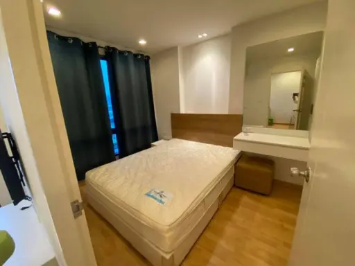 Urgent rent, Casa Condo Asoke-Din Daeng, room with furniture. and a complete set of electrical appliances Don't hesitate to book