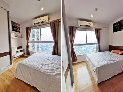 Wow, for rent The Parkland Ngamwongwan, Khae Rai, beautiful room, fully furnished, you will regret it.