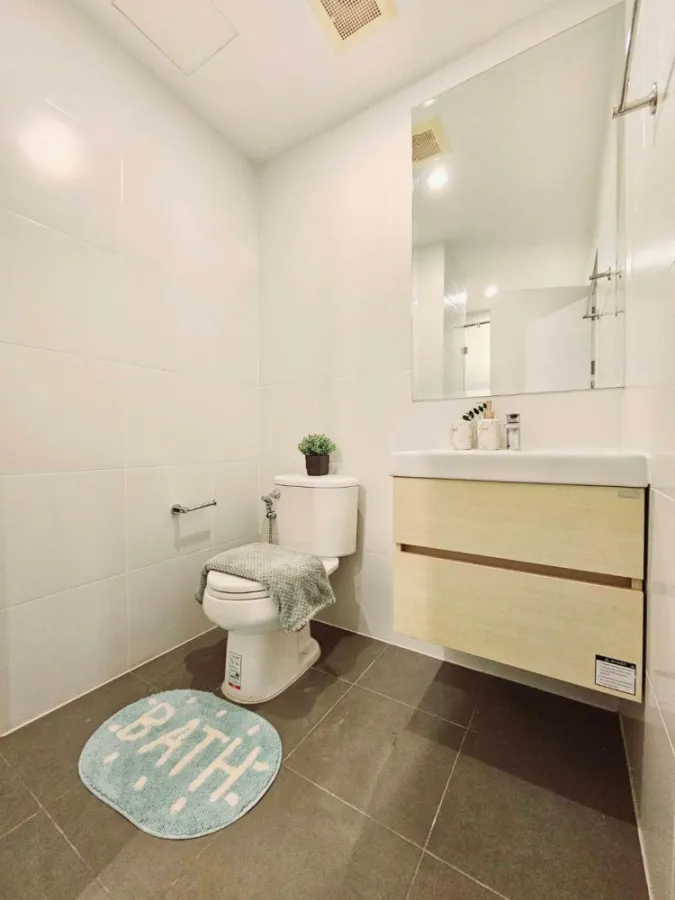 Condo for rent, Metro Sky Prachachuen, corner room with privacy. Dressed and ready to move in Not booking is a big mistake.