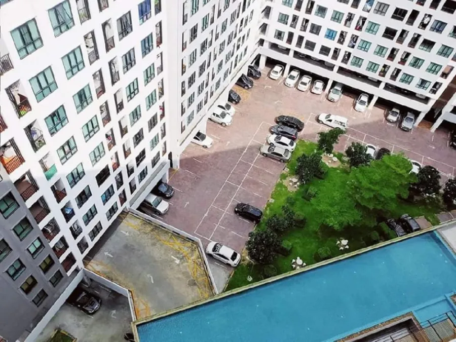 For rent รีเจ้นท์ โฮม 18 แจ้งวัฒนะ-หลักสี่ กั้นห้องเป็นสัดส่วน แถมเฟอร์ครบ ลากกระเป๋าเข้าอยู่ได้เลย