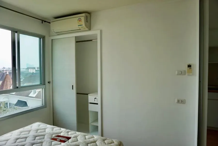 Condo for sale,rent Lumpini Ville Sukhumvit 109-Bearing, 4th floor, comes with full set of furniture. You can't miss it, book now.