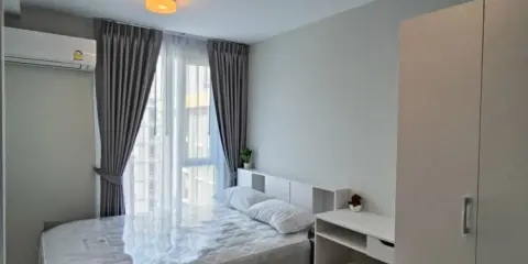ให้เช่าPlum Condo Ram 60 Interchangeห้องพร้อมอยู่ ครบจบที่เดียว แถมเครื่องซักผ้าในตัว รีบจองก่อนพลาด