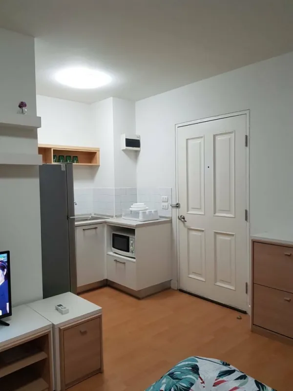 มายคอนโด สุขุมวิท 81 ห้องสตูดิโอ 25 ตร.ม ชั้น 5 วิวสวยไม่มีตึกบังเฟอร์นิเจอร์ครบ พร้อมอยู่ รีบจองเลย