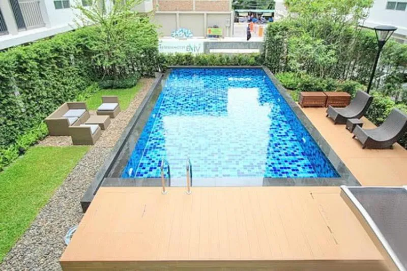 For Rent The Viva Condo Phetkasem 68 ชั้น6 ตกแต่งพร้อม มีมุมนั่งเล่นสบายๆ โซฟานุ่มๆ พร้อมเข้าอยู่