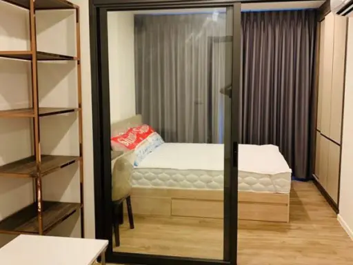 For rent, the nest sukhumvit 64, size 27 sq.m., fully furnished, convenient transportation, near BTS first come first served