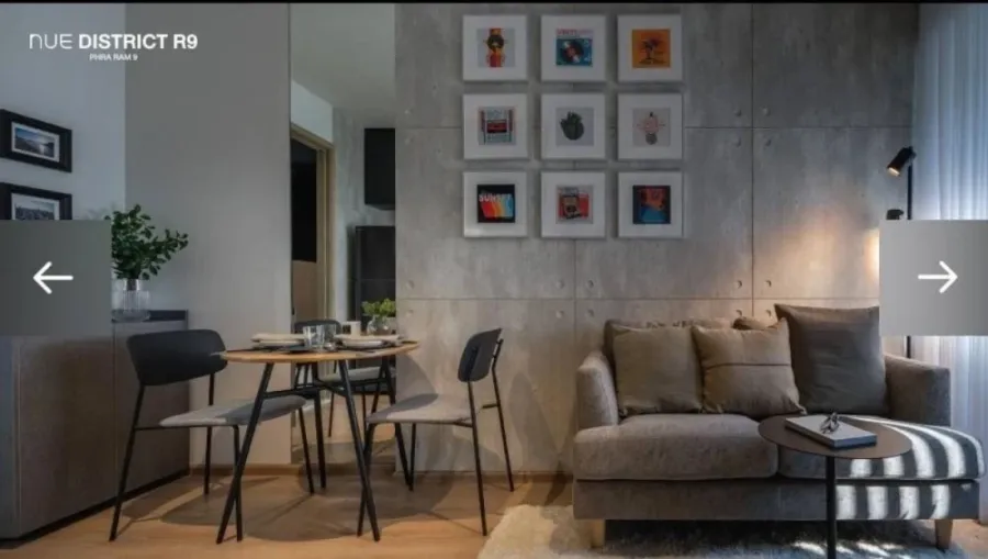 For sale, down payment sale, Nue District R9, 1 bedroom, 1 bathroom, 3rd floor, not high, comes with a very good price, you must not miss it.