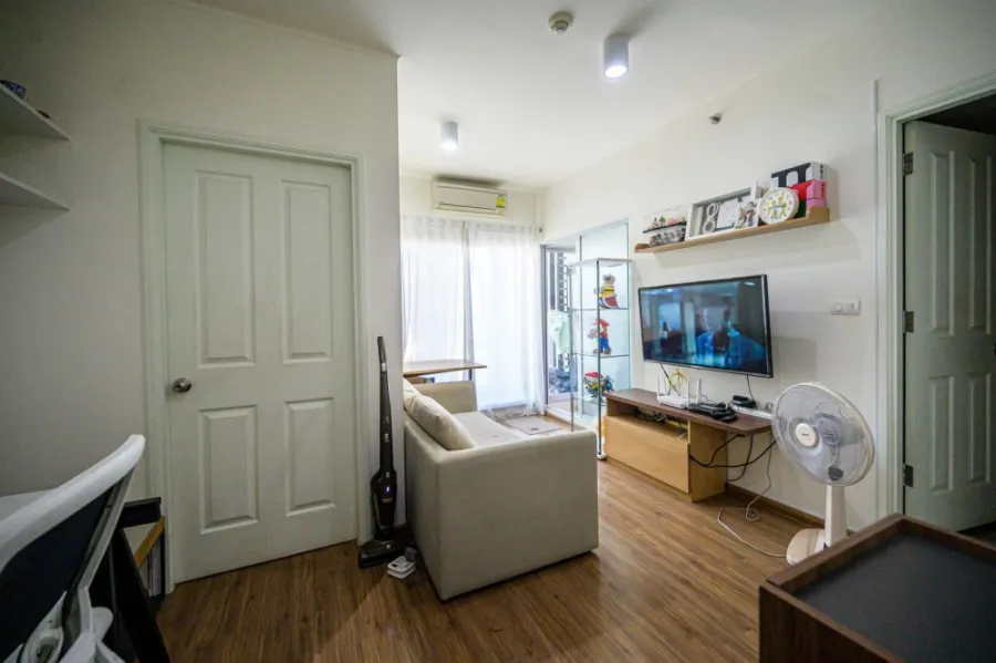 Condo for sale, U Delight Rattanathibet, large room, comfortable, not uncomfortable, hurry up to reserve the owner immediately.