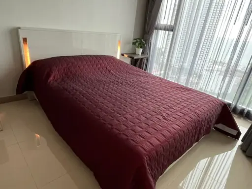 ให้เช่า The Riviera Jomtien Pattaya ชั้น 22 ฝั่ง sea view แต่งครบ น่าอยู่ จองเลย