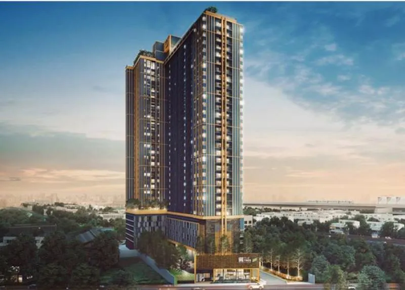 Condo for rent, The Tree Sukhumvit 71-Ekamai, beautiful room, lots of furniture Easy to travel location, near APL, don't miss it.