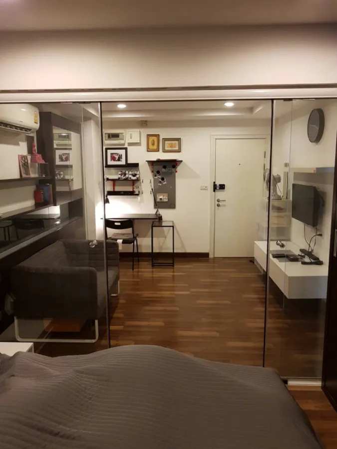 Condo PARC EXO Kaset-Navamintra for sale, beautiful room with furniture and electrical appliances. No reservation, can't do it anymore !!