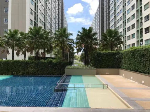 Condo for sale, Lumpini Park Nawamin-Sriburapha, beautiful room, fully furnished, good view, cheap price