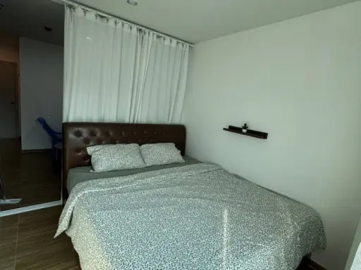 ปล่อยเช่าคอนโด Regent Home Bangna ห้องพร้อมอยู่ เฟอร์ เครื่องใช้ไฟฟ้าครบ ลากกระเป๋าเข้าอยู่ได้เลย