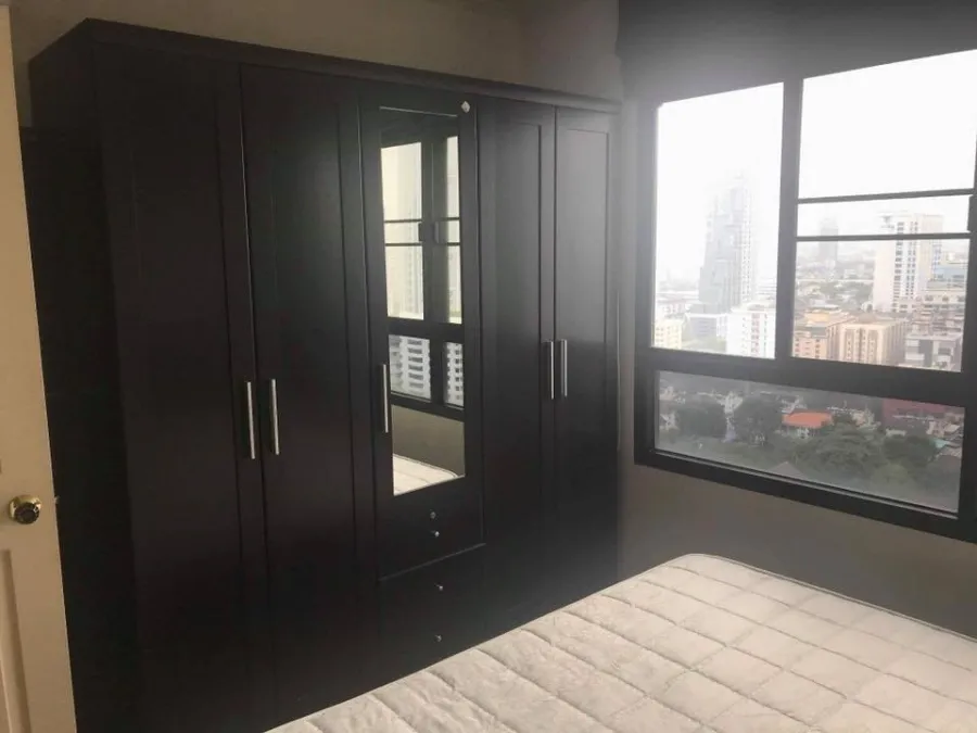Condo for rent, Lumpini Phahon - Saphan Khwai, 21st floor, city view, fully furnished, ready to move in, book now.