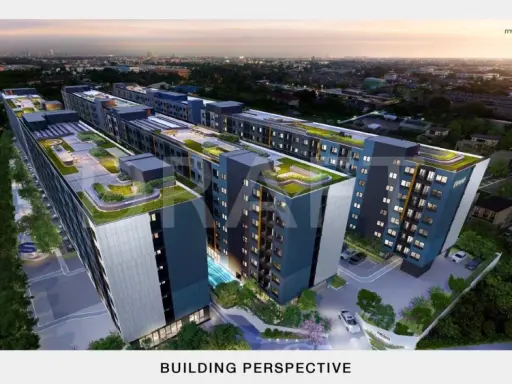Selling down payment for The Origin Bangkae, with a rooftop garden. *This unit includes a promotion of 5 free pieces of furniture. Book now!