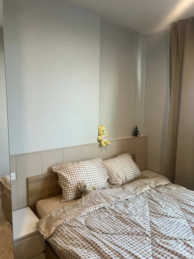 ให้เช่า Nue Connex Condo Don Mueang 1 ห้องนอน 1 ห้องน้ำ ตกแต่งคุมโทน มาพร้อมสิ่งอำนวยความสะดวกครบครัน จองเลย