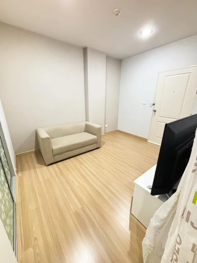 Condo for rent, The Kith Lite Bangkadi, 7th floor, very good view, quiet, fully decorated. I'm in now.
