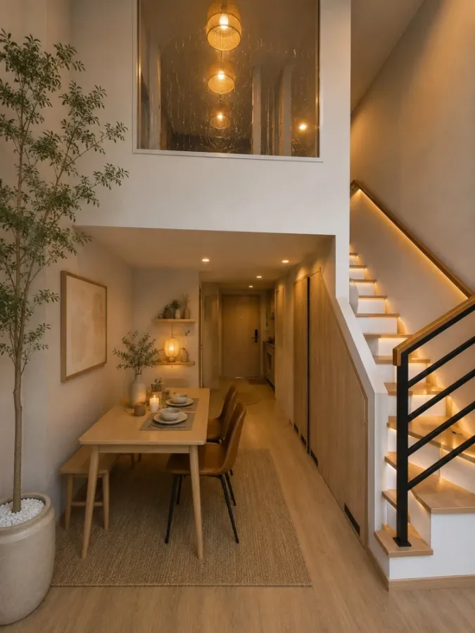 For rent: Culture Chula, spacious room with high ceilings, 20th floor, fully furnished. You can't miss this opportunity!