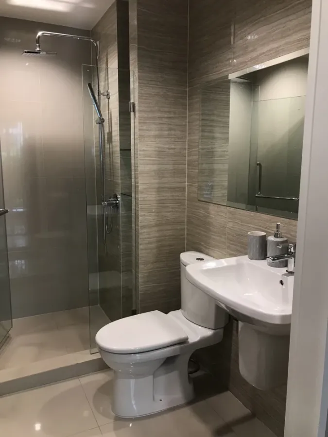 For rent!! Niche Mono Sukhumvit-Bearing condo, 8th floor, fully furnished, complete common area, don't miss it!!