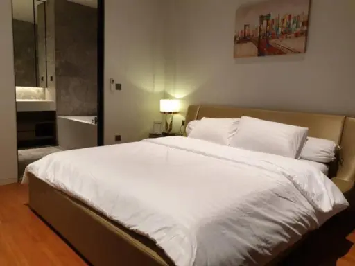 For rent, Banyan Tree Residences Riverside, decorated simply but luxurious, very pleasant, beautiful room, fully furnished. images