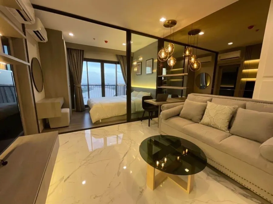 For Rent The Politan Aqua ห้องตกแต่งสวย พร้อมบิ้วอินท์จัดเต็ม ชั้น 40 ได้วิวแม่น้ำ คุณต้องห้ามพลาด