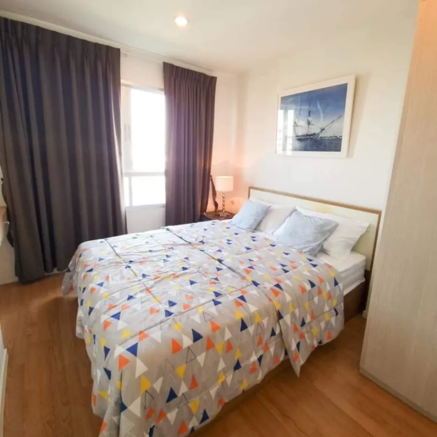Condo for rent, Lumpini Ville, Sukhumvit 77, Building A2, 6th floor, fully furnished, ready to move in. Hurry up to reserve before it's gone!!