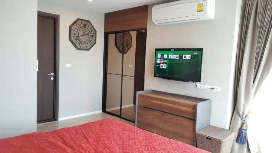 Condo for rent, Rhythm Sathorn - Narathiwat, beautiful room, clean, spacious, ready to move in.