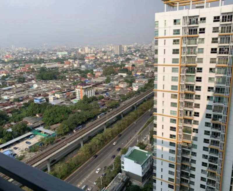 For Rent The Parkland ตากสิน–ท่าพระ ห้องชั้นสูง วิวโล่ง โปร่งเย็นสบายทั้งวัน รีบเช่าพลาดแล้วจะเสียใจ