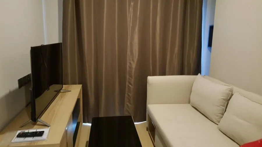 For Rent Lumpini Suite Phetchaburi - Makkasan City view balcony, 2 bedrooms, fully furnished, ready to move in, book now.