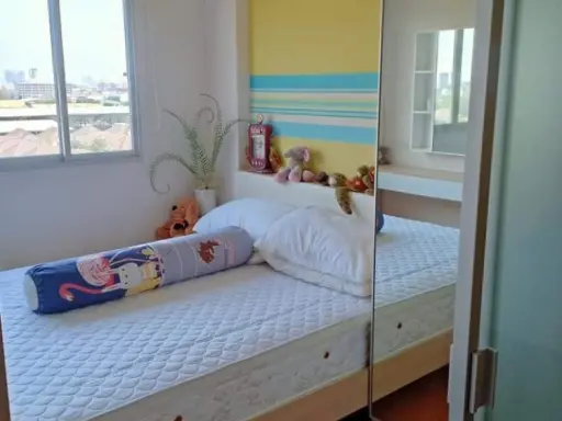 For rent, Lumpini Condo Town Rattanathibet, beautiful room, convenient transportation, ready to move in, do not miss.