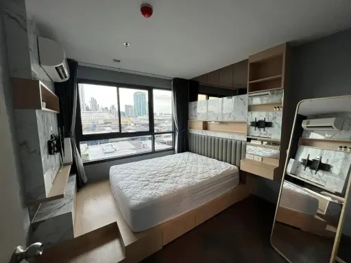 Condo for rent, Ideo Sukhumvit 93, decorated room, built-in throughout the room, very attractive price, you must hurry to reserve.