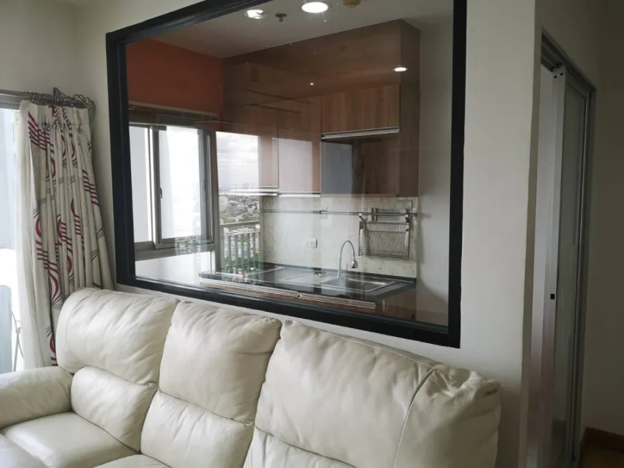 Condo for sale: The Parkland Taksin - Tha Phra. Spacious room, very comfortable sofa, very private. If you miss it, you will regret it.แ