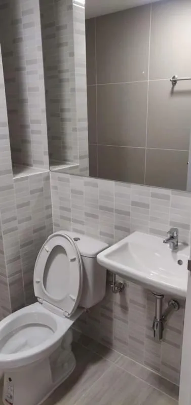 For rent, Plum Condo, Saphan Mai Station, no newer room than this. Plus the price is not strong Tell me it's too late