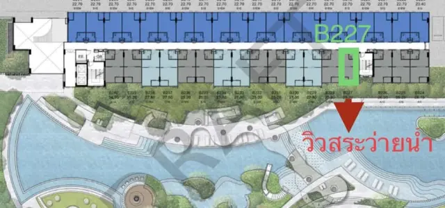 ขายดาวน์ เคฟ ทาวน์ โคโลนี ชั้น 2 อาคาร B ห้องวิวสระ ทำเลดี โครงการสุดปัง จองเลย อย่ารอช้า images