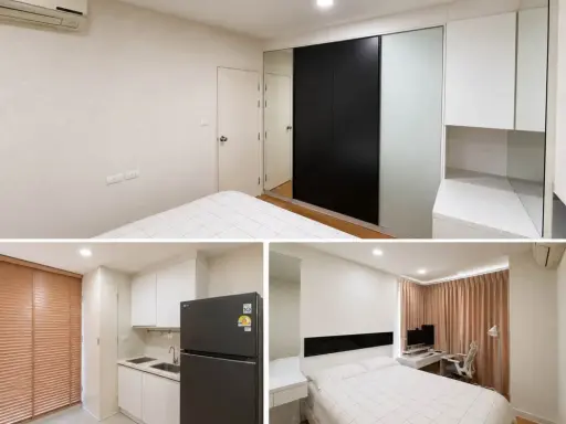 Apartment for rent at Centric Sutthisan – Ratchada. Nice room, fully furnished with appliances. Just bring your belongings and move in! images